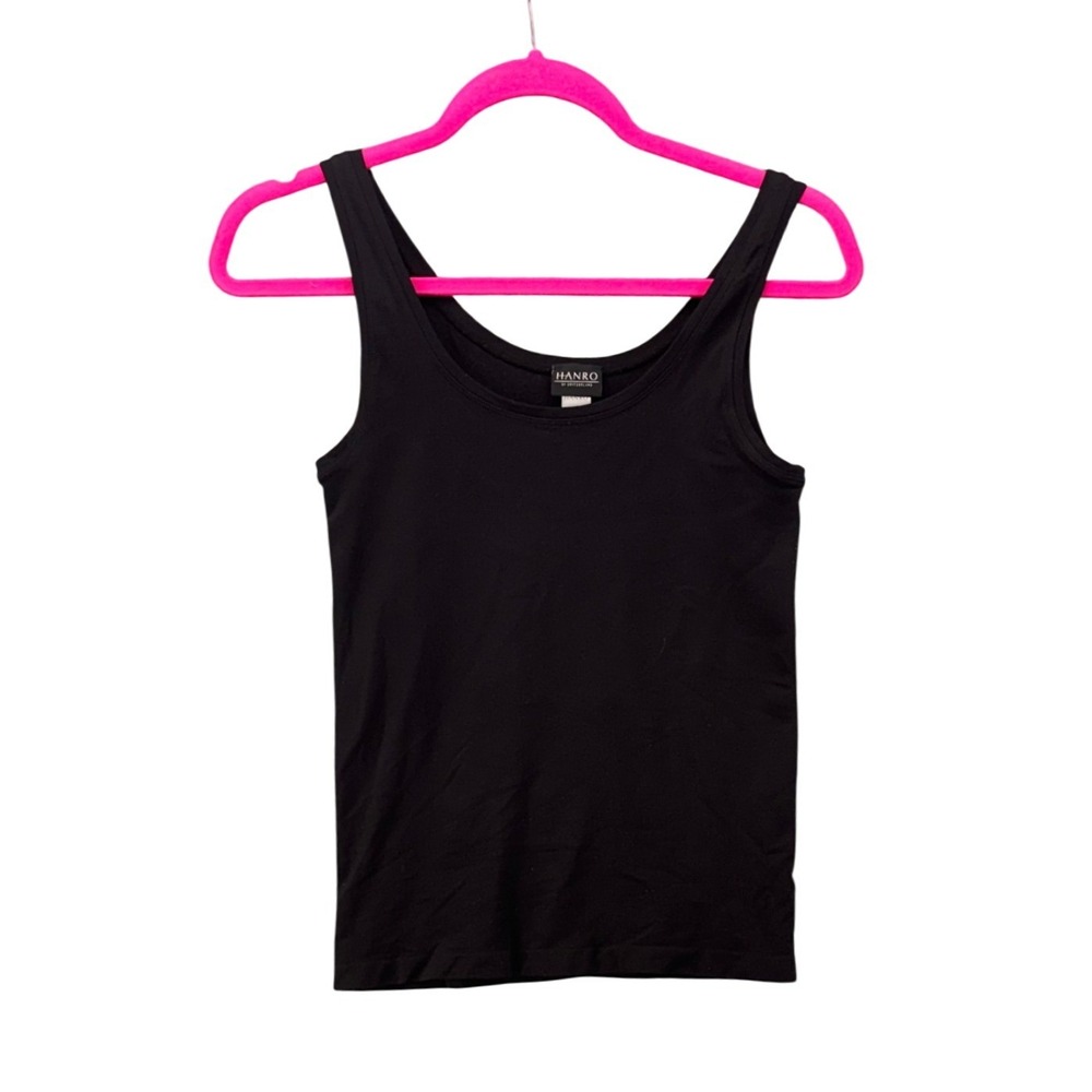 Hanro of Switzerland Womens Tank XL Touch Feeling Cropped Stretchy  Baselayer